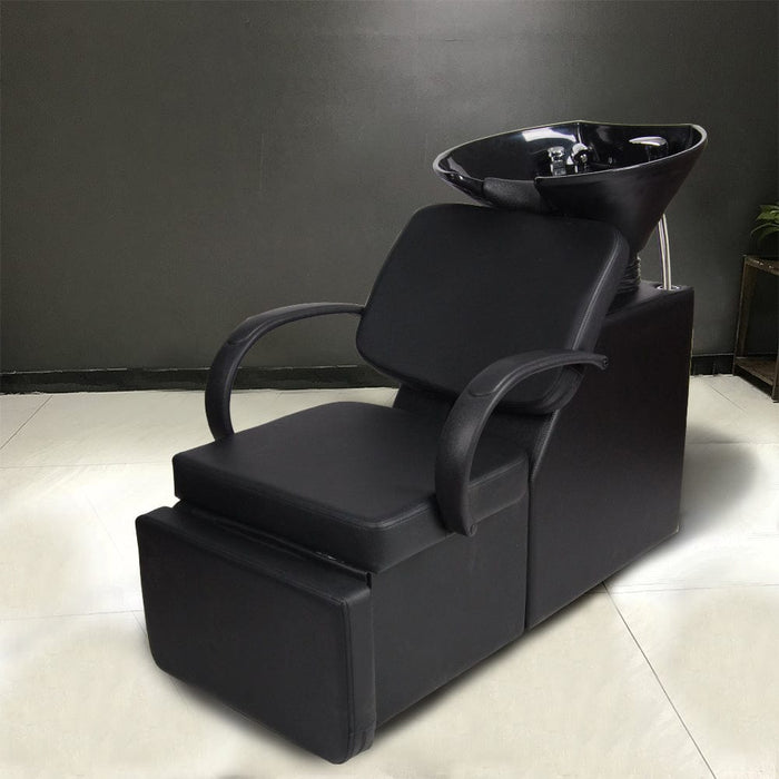 Polar Aurora Adjustable Backwash Barber Chair ABS Plastic Bowl Sink for Spa Beau