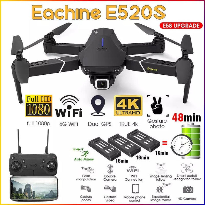 Eachine E520S GPS 5G WIFI RC Drone Quadcopter 4K Camera