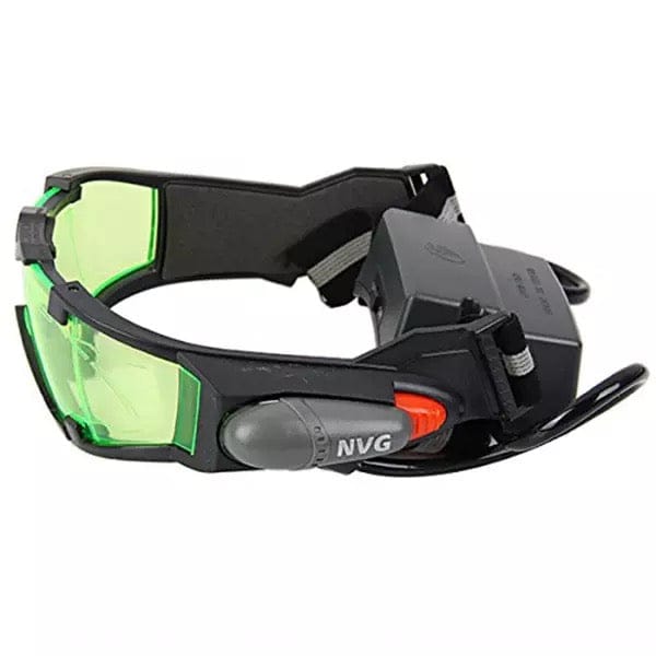 Children Adjustable LED Night Vision Goggles With Flip-Out Lights Eye Lens Glass