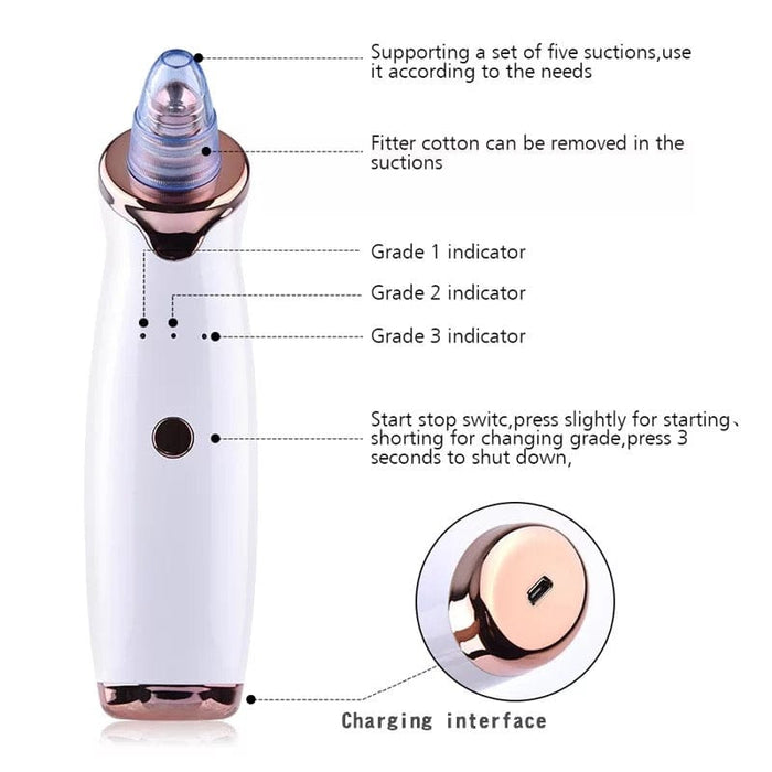 Electric Cleaner Face Blackhead Remover