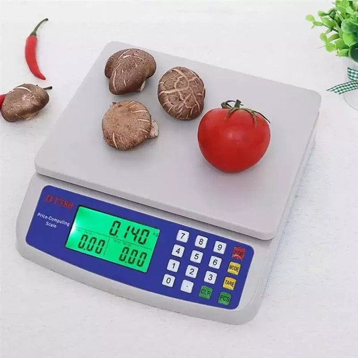 66LB Electronic Digital Weight 30kg / 1g Price Computing Food Meat Kitchen Scale