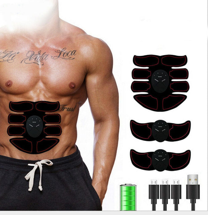 ABS Stimulator Abdominal Trainer EMS Slim Muscle Hip Toner Toning Fitness Belts