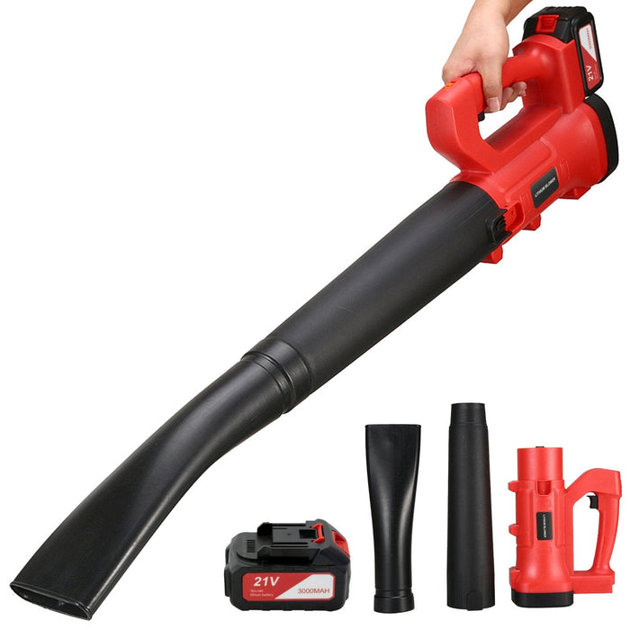 Portable Hand-held 21V Cordless Snow Leaf Air Blower 150 MPH 400 CFM Household