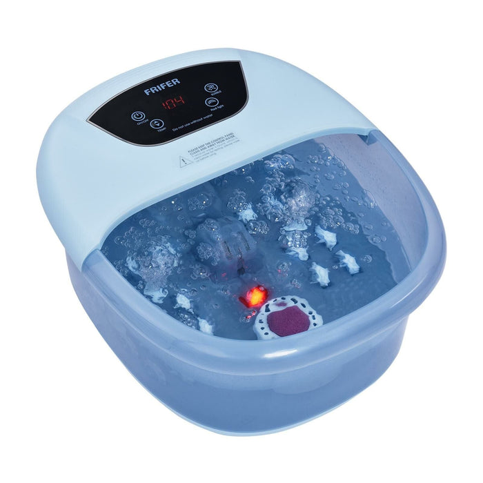 Foot Spa Bath Massager with Heat Bubbles Vibration, 16 Rollers Relax