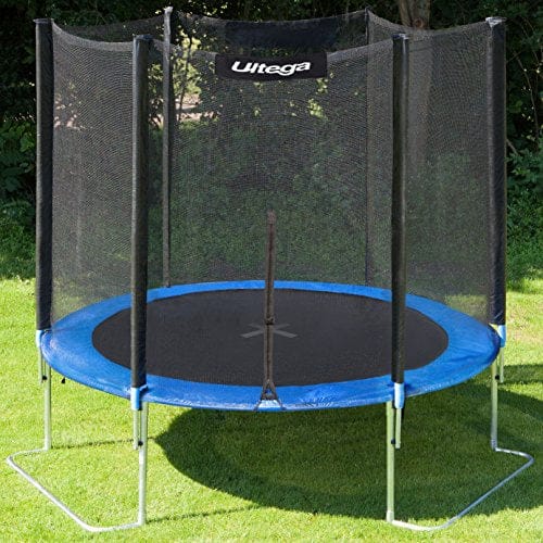 Ultega Garden/Outdoor Trampoline Jumper Including Safety Net, 6', Blue