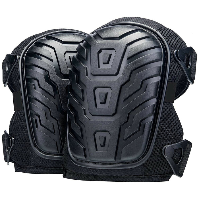 2pc Construction Gel Knee Pads w/Strong Double Straps Adjustable