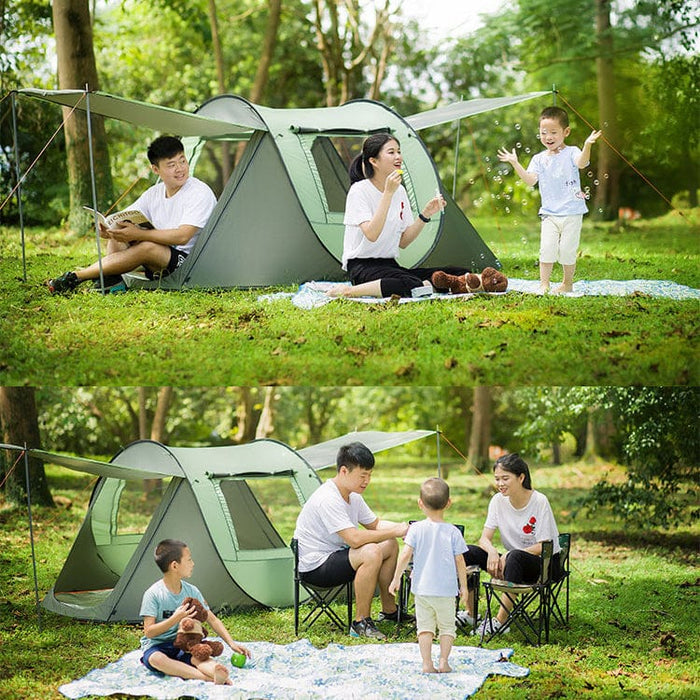 5-8 Person Automatic Pop Up Tent Waterproof Outdoor Large Camping Hiking Tent
