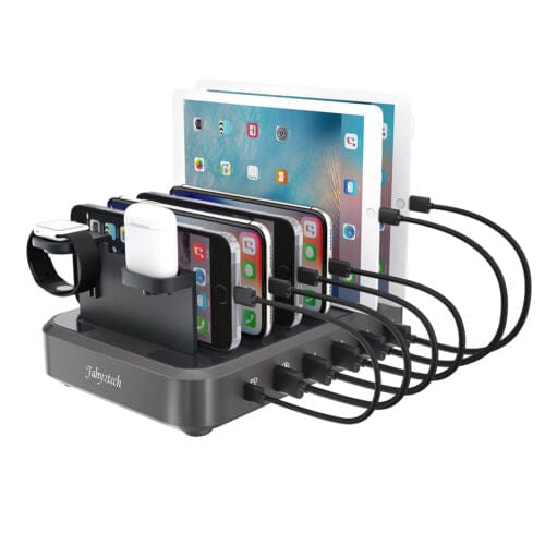 6 Port Charging Station PD QC3.0 For Multiple Devices USB Fast Charger