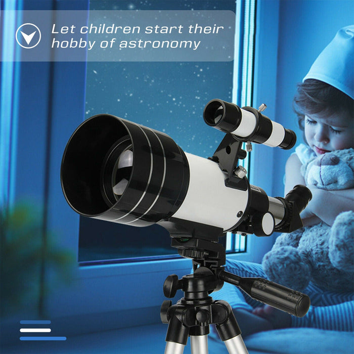Beginner Astronomical Telescope Night Vision For HD Viewing Space Star Moon