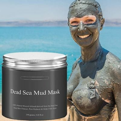 Dead Sea Mud Mask Deep Skin Cleanser Facial Black Mask Purifying 250G 8.8 oz
