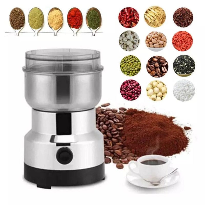Electric Coffee Bean Grinder Nut Seed Herb Grind Spice Crusher Mill Blender