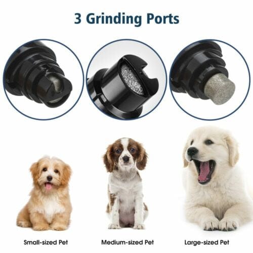 Professional Pet Dog Cat Nail Trimmer Grooming Tool Grinder Electric Clipper