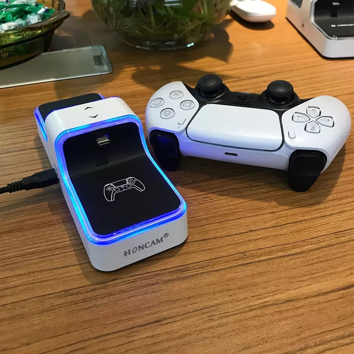 Controller Charger Fast Dual Charging Station Remote Charger Dock LED for PS5