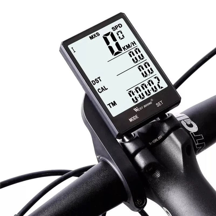 WEST BIKING Bicycle Computer MTB Road Bike Speedometer Odometer (Wired)