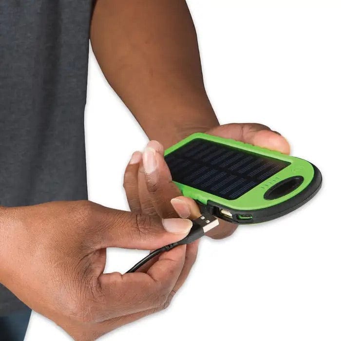 Portable Waterproof Solar Charger Power Bank