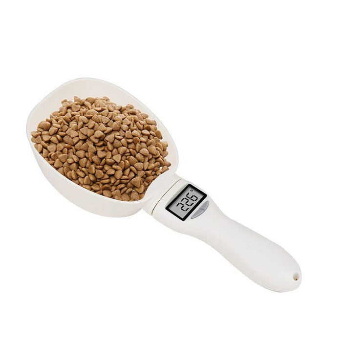 Pet Food Measuring Scoop Scale Cup Dog Cat Feeder Kitchen Portable Digital Spoon