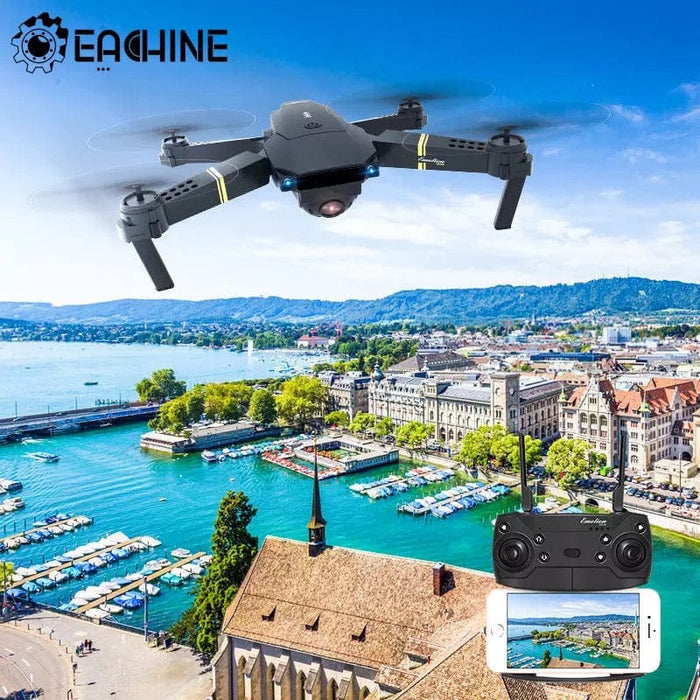 E58 RC Drone 1080P FPV WIFI Wide Angle HD 4K Camera Foldable Quadcopter Selfie