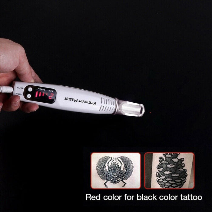 Portable Picosecond Laser Pen Red Light Tattoo Mole Dark Spot Acne Scar Removal