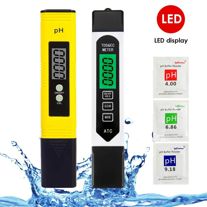 Portable Digital pH Meter/TDS Water Quality Tester