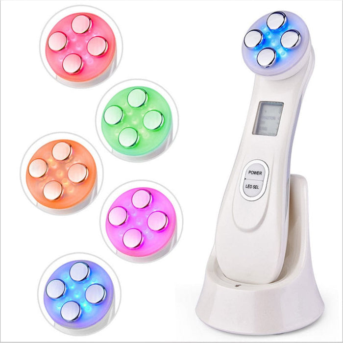 Facial Beauty Skin Tightening Machine RF LED Light Photon Therapy Beauty Device