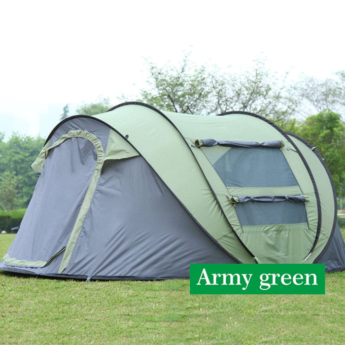 5-8 Person Automatic Pop Up Tent Waterproof Outdoor Large Camping Hiking Tent
