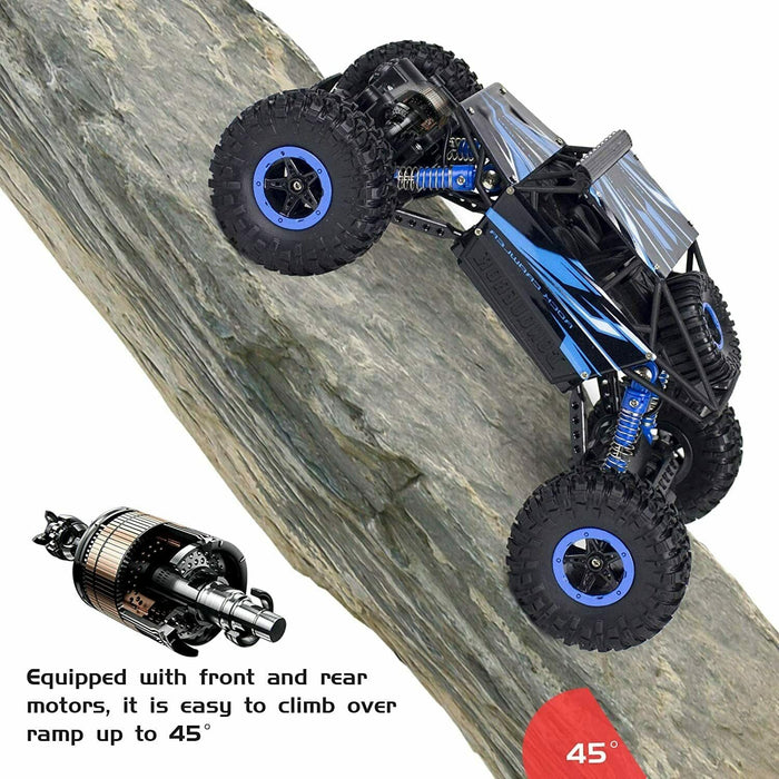 4WD RC Monster Truck 1/18 Crawler Car Off-Road Vehicle 2.4Ghz Remote Control Car