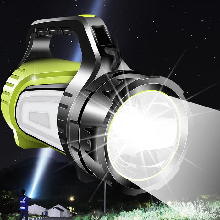 Powerful LED Searchlight Rechargeable Flashlight Spotlight Torch Camping Lantern