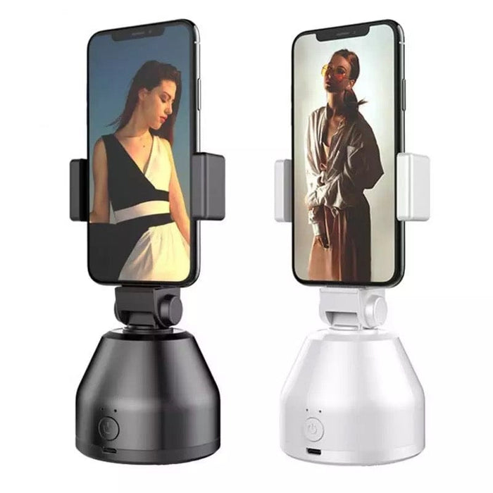 360° Autotrack Selfie Stand Phone Holder Camera Gimbal