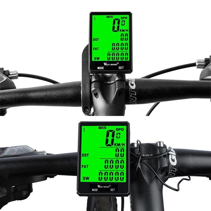 WEST BIKING Bicycle Computer MTB Road Bike Speedometer Odometer (Wired)