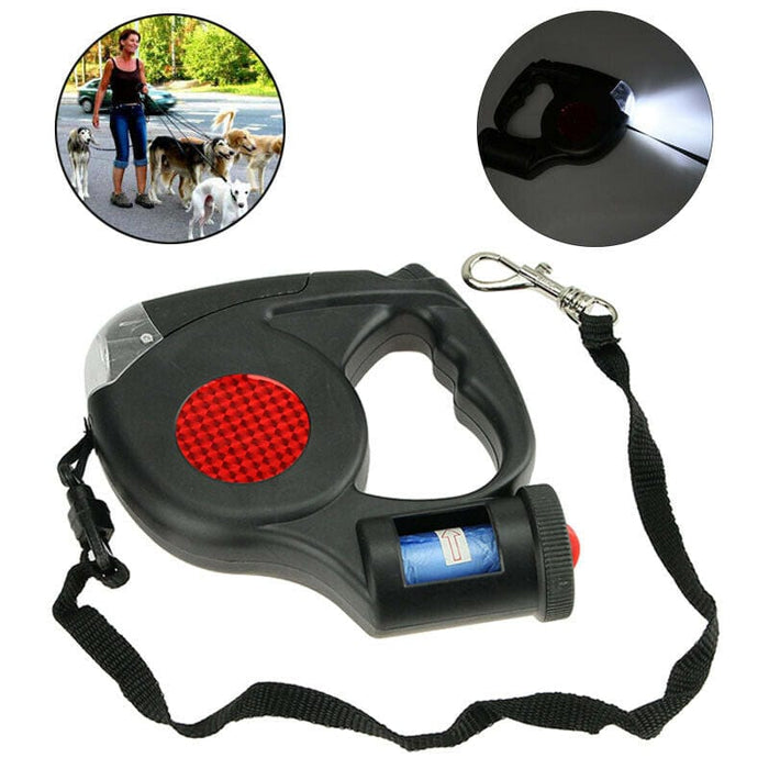 Retractable Dog Leash Walking 16ft Heavy Duty 110Lb Nylon Cord Small Large Pets