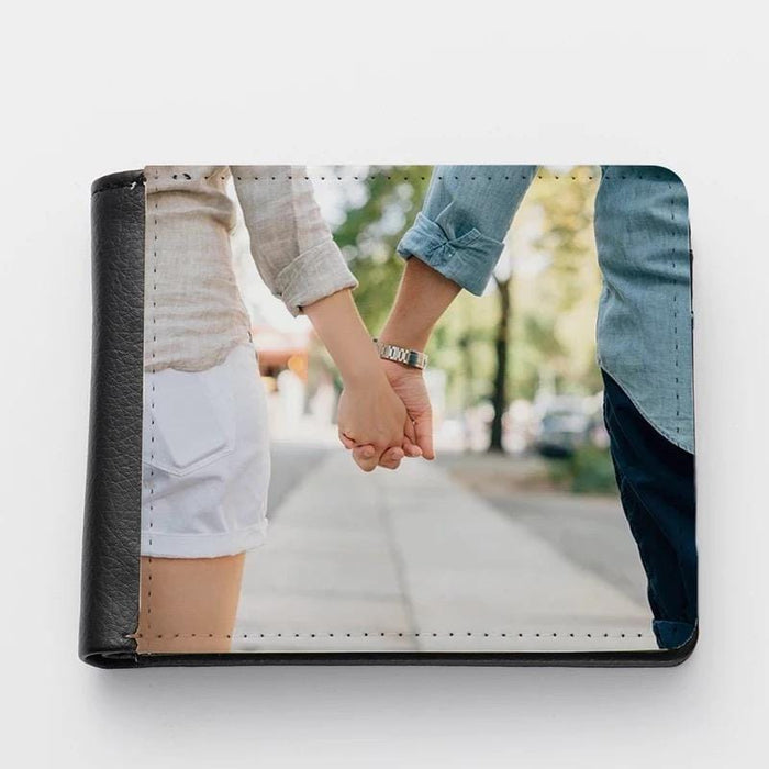 Personalized Leather Unisex Wallet For Gift - Photo4Gift