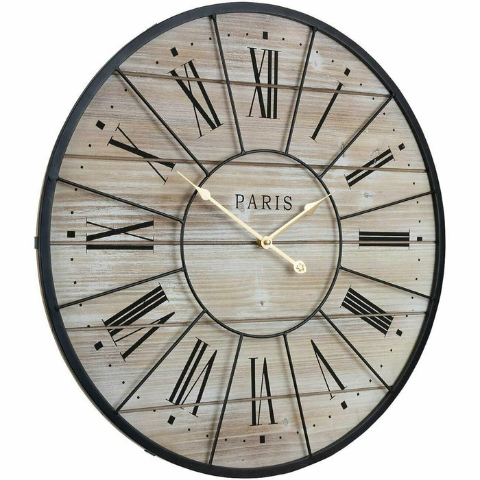 Sorbus Paris Oversized Wall Clock Centurion Roman Numeral Hands Parisian