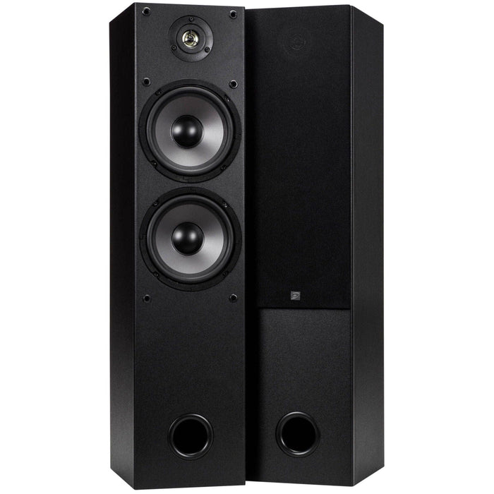 Dayton Audio T652 Dual 6-1/2" 2-Way Tower Speaker Pair