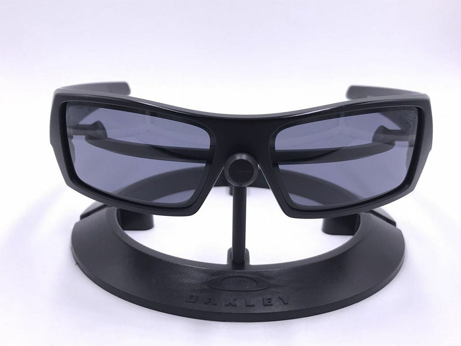 Oakley GASCAN Sunglasses 03-473 Matte Black Frame W/ Grey Lens