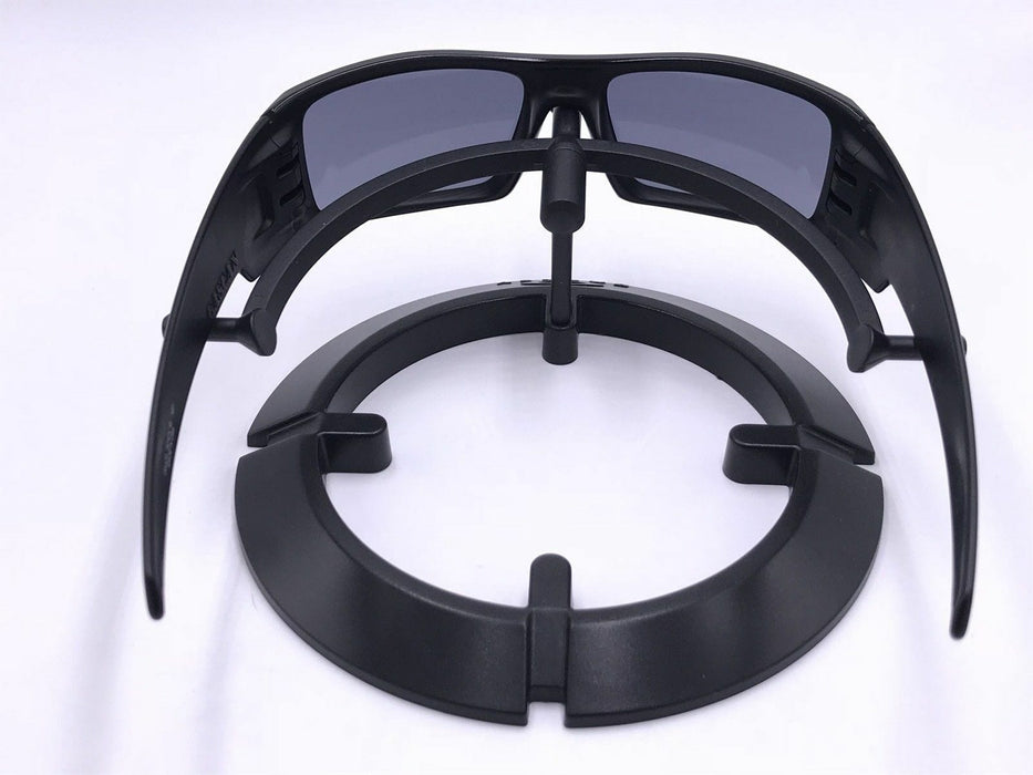 Oakley GASCAN Sunglasses 03-473 Matte Black Frame W/ Grey Lens