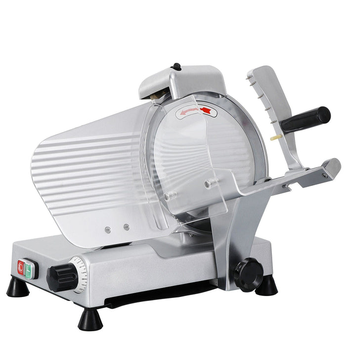 Commercial Electric 10" Blade Meat Slicer 240w 530 rpm Deli Food cutter