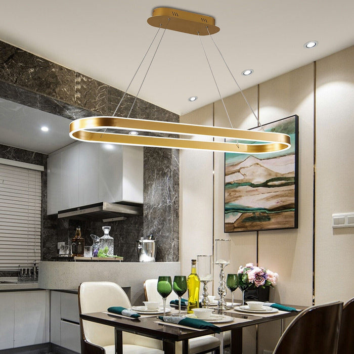 Modern Chandelier Ceiling Light Dining Room Pendant Kitchen Hanging Lamp LED