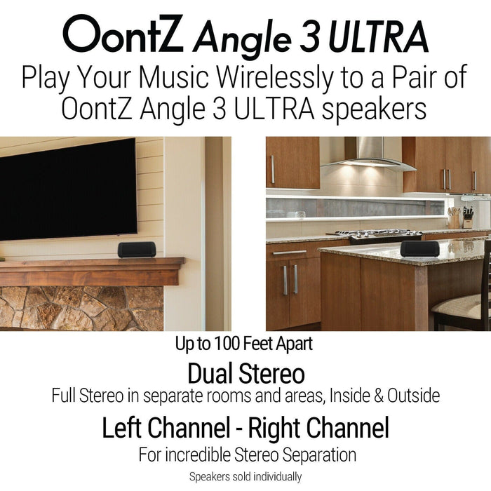 OontZ ULTRA Bluetooth Speaker IPX 7 Certified, Waterproof 14 Watts Black