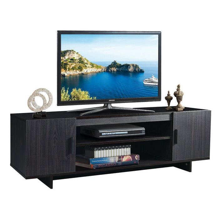 Modern TV Stand Media Entertainment Center for TV's up To 65" w/Storage Cabinet