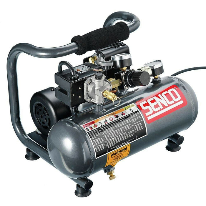 SENCO PC1010 1/2 HP 1 Gallon Oil-Free Hand Carry Compressor