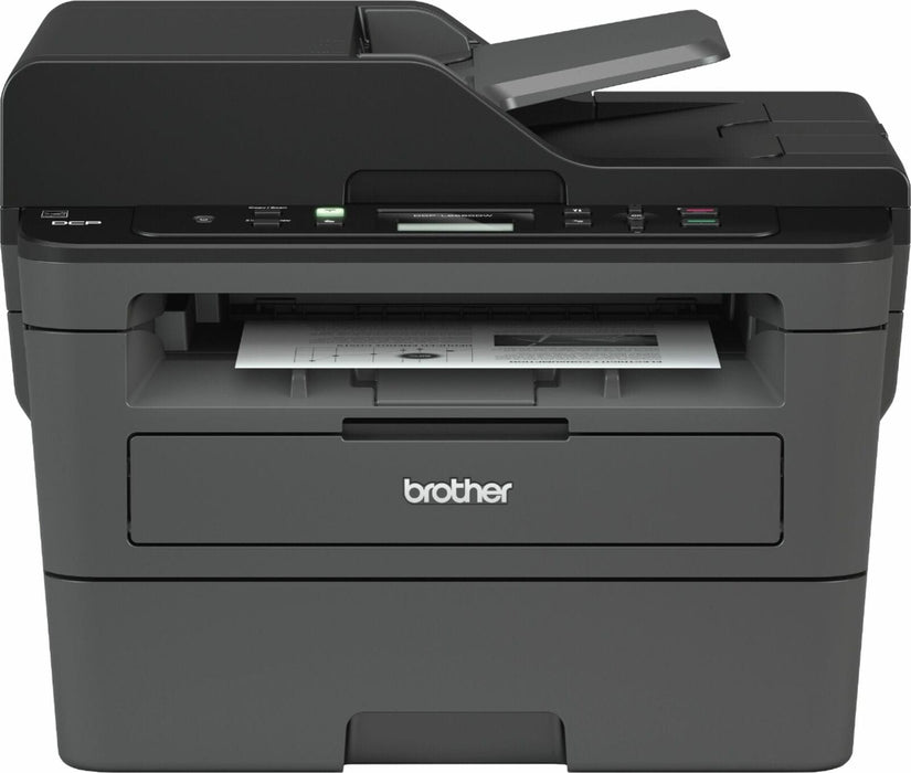 Brother - DCP-L2550DW Wireless Black-and-White All-In-One Laser Printer