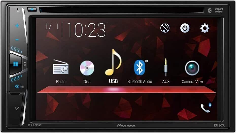 Pioneer Car Stereo Double Din 6.2" Tv Cd USB DVD Bluetooth