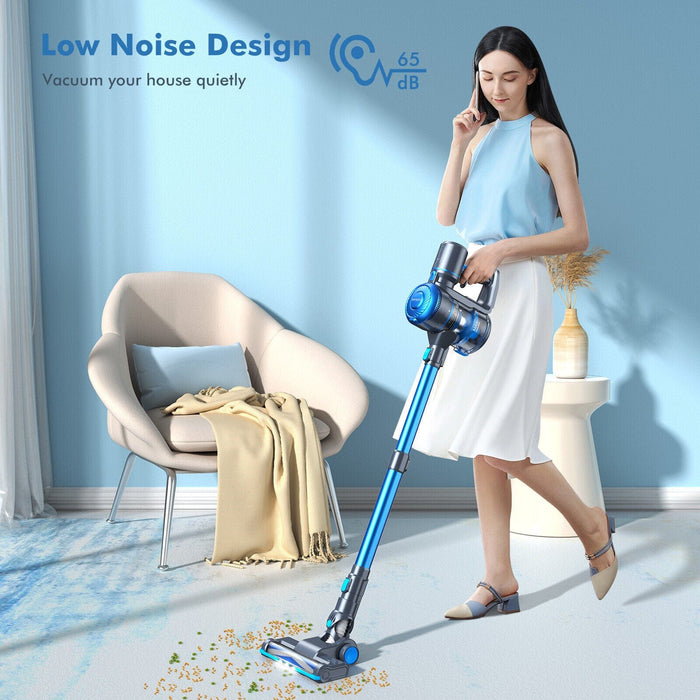 Lubluelu Cordless Vacuum Cleaner 6 in 1 15KPa for Hardwood Floor Carpet Pet Hair