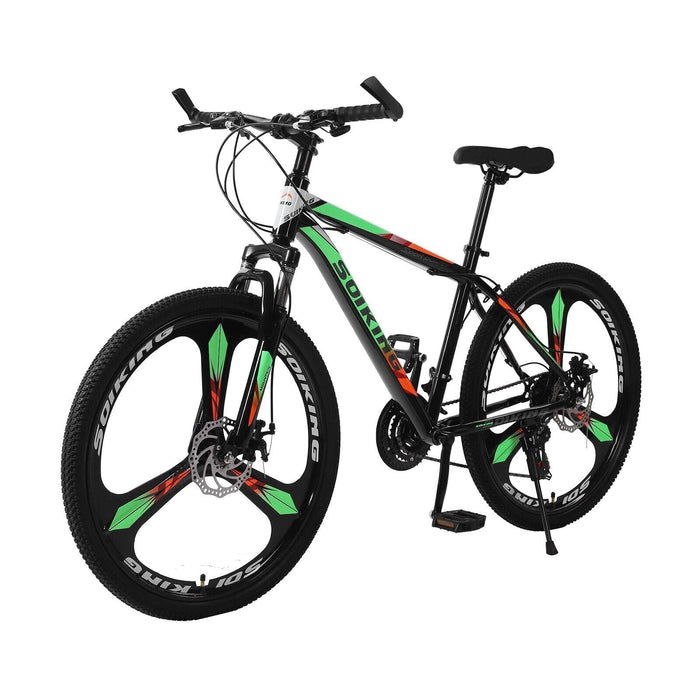 BESSKY Full Suspension Mountain Bike MTB Bicycle 26 Inch Wheel 21 Speed Bikes