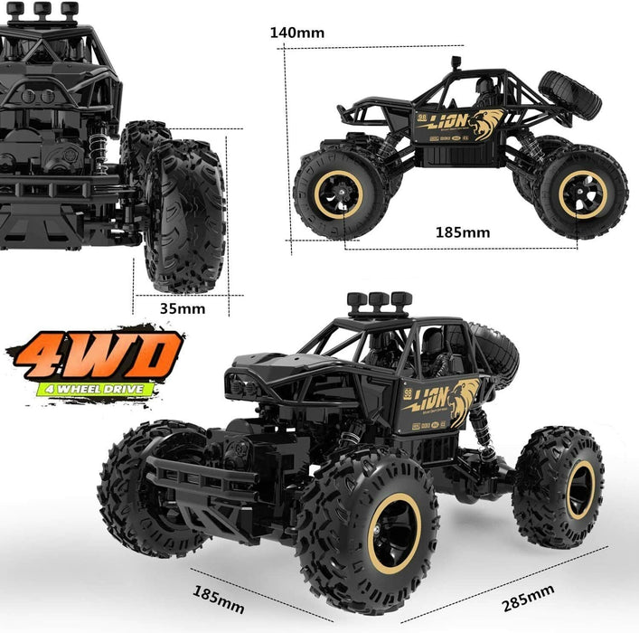 1/16 4WD RC Monster Truck Car Off-Road Vehicle Remote Control