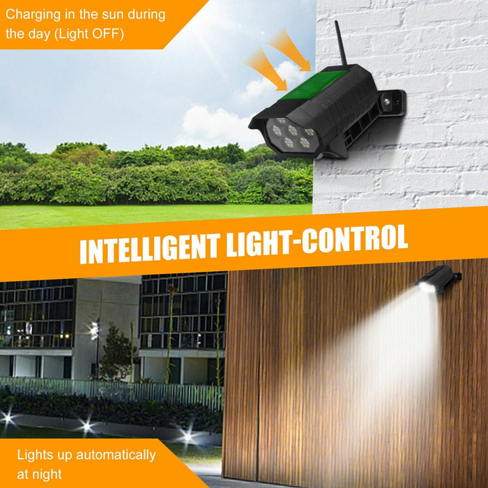 42LED Solar PIR Motion Sensor Light Outdoor Waterproof Garden Landscape Lamp