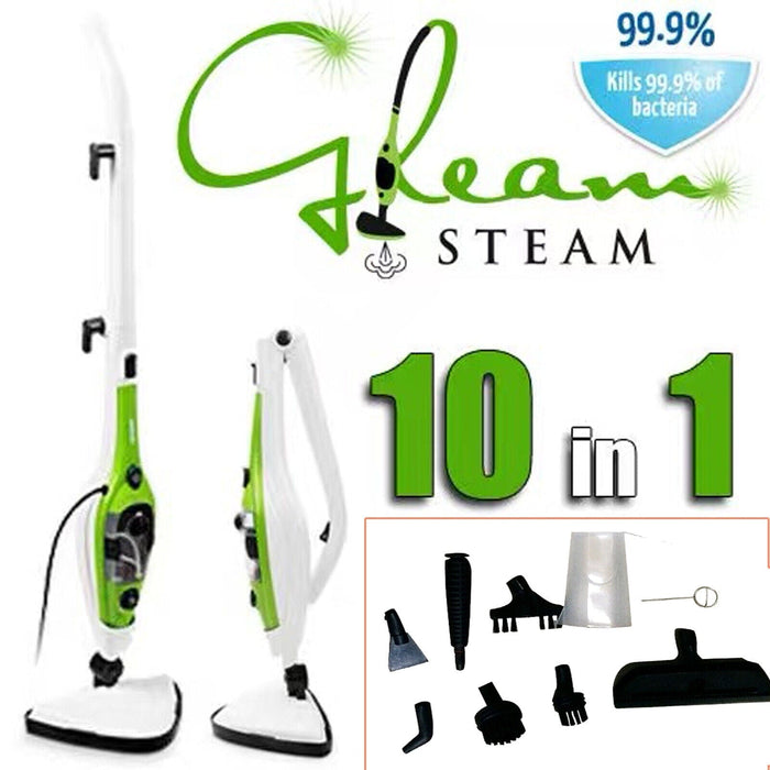 Professional Steam Cleaner 10-in-1 Multifunction HandHeld Floor Mop Steamer