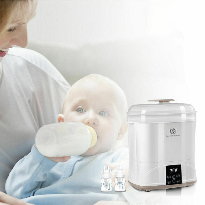 Babyjoy Baby Bottle Electric Steam Sterilizer Dryer Machine Warmer w/LED Monitor