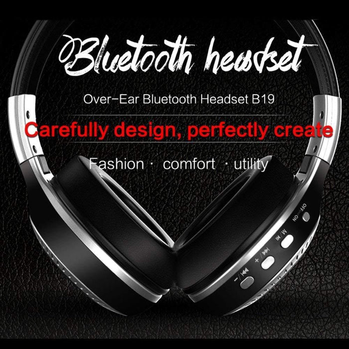 Universal Bluetooth Headset Wireless Hi-Fi Stereo Foldable Headphones Earphones