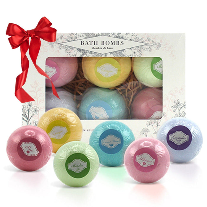 Beautyfrizz Luxury Bath Bombs Gift Set Fragrant Bubble Spa Bath Bombs